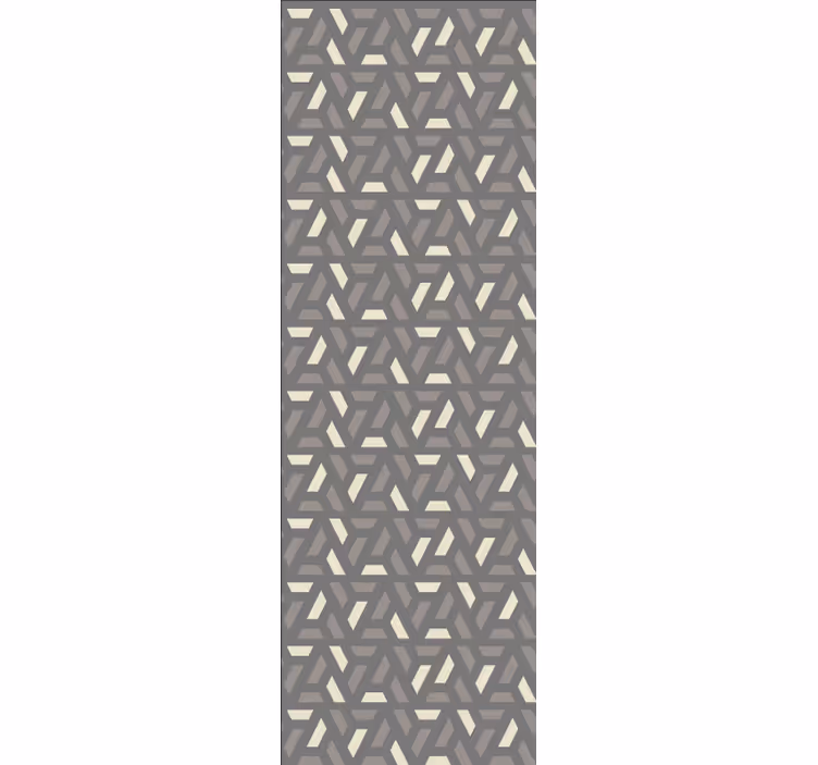 Abstrakte former lag geometrisk tapet - TenStickers