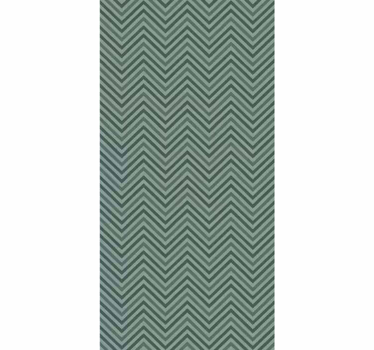 Chevron zigzag tekstur geometrisk tapet - TenStickers