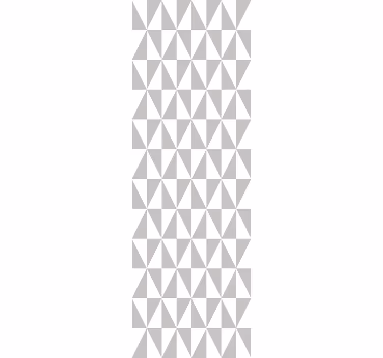 Stilfuldt trekanter arrangement geometrisk tapet - TenStickers
