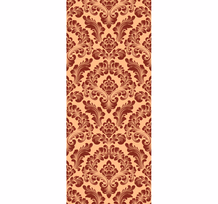 Udsmykket vintage stil barok tapet - TenStickers