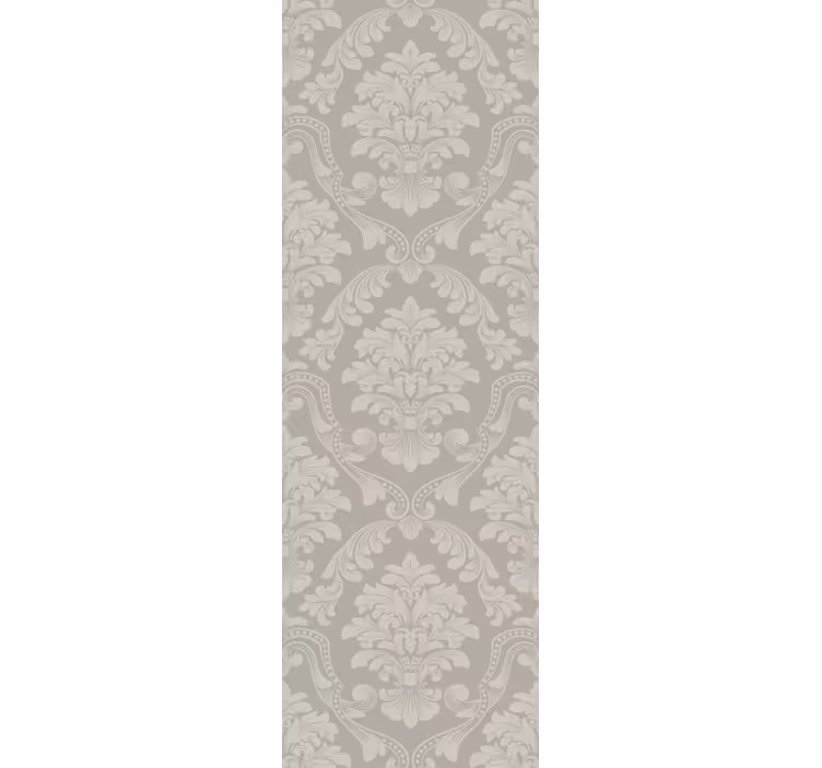 Elegante bladdetaljer barok tapet - TenStickers