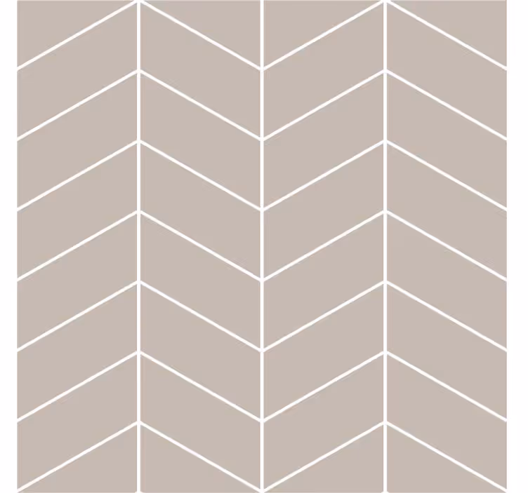Skandinavisk stil beige og hvid tapet køkken - TenStickers