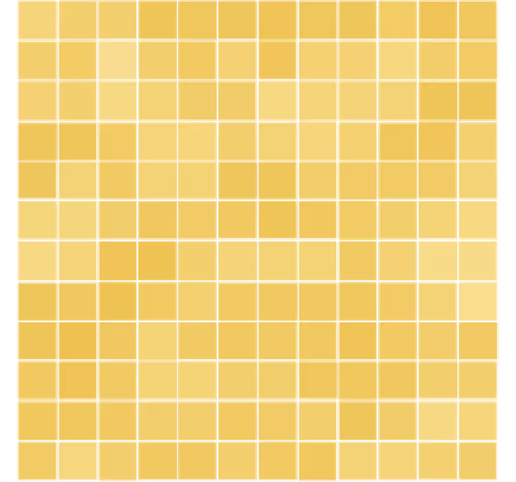 Dekorativt tapet mosaikmønster overlay - TenStickers