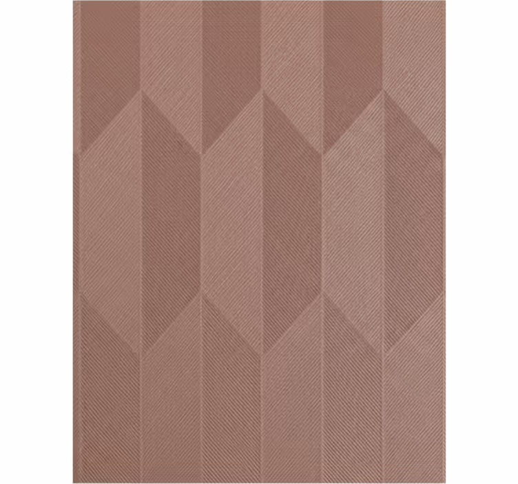 Tapet i stuen geometrisk lilla chevron - TenStickers