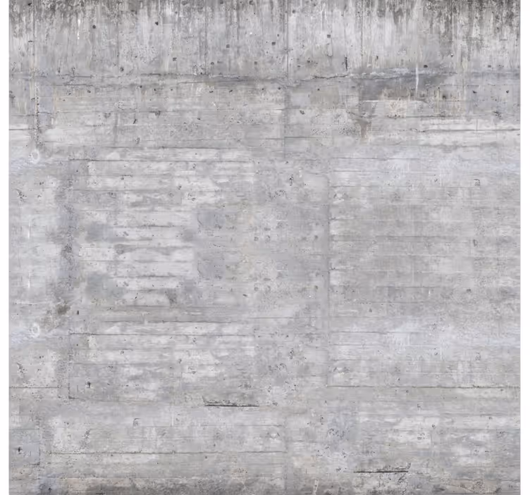 Tapet i stuen rå industriel beton - TenStickers