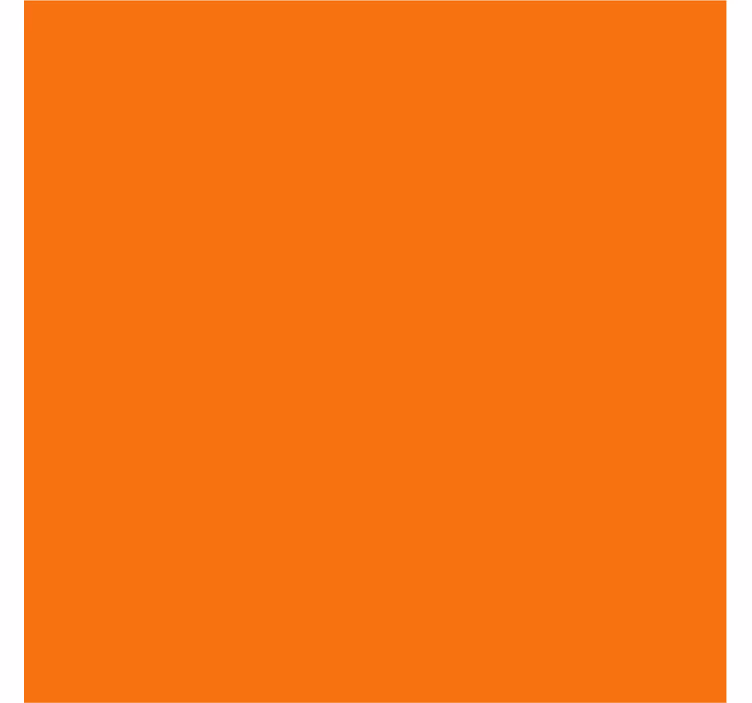 Tapet i stuen matte orange - TenStickers