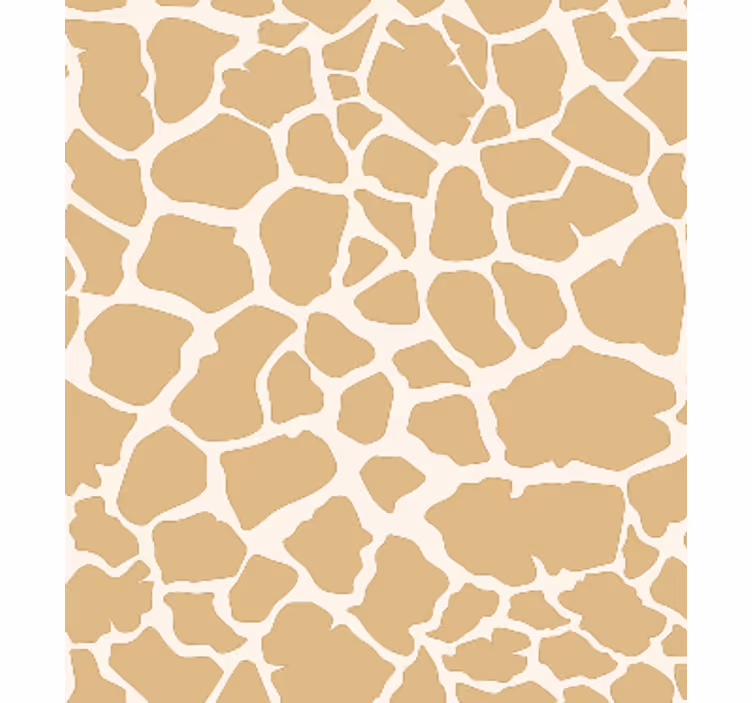 Tapet med dyr giraffemotiv - TenStickers