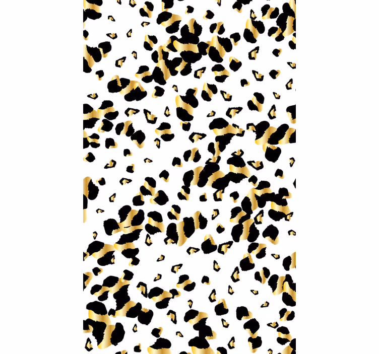 Tapet med dyr leopardprint dyrehud design - TenStickers
