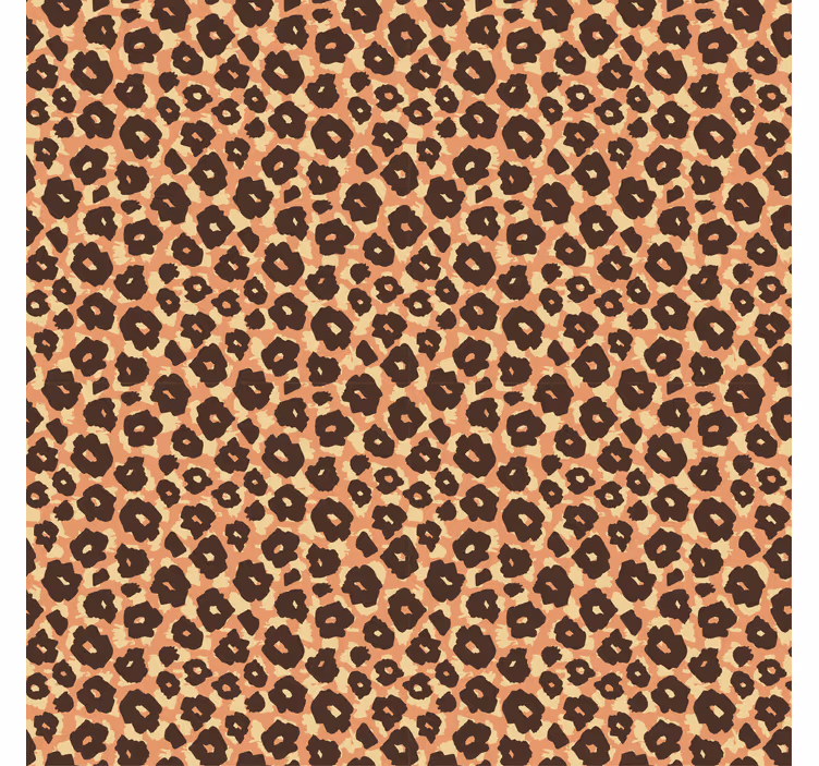 Tapet med dyr leopardmønster miks - TenStickers