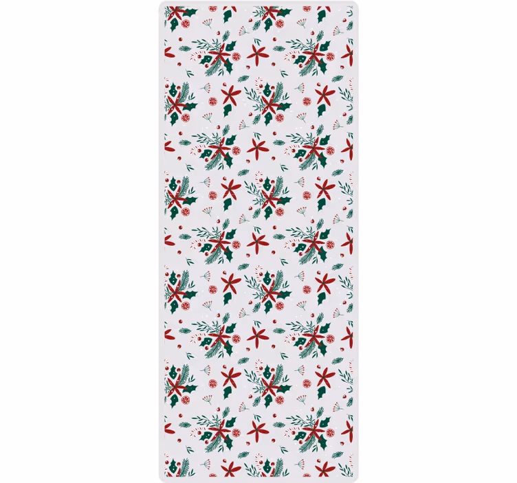 Juletapet smukt julet design - TenStickers
