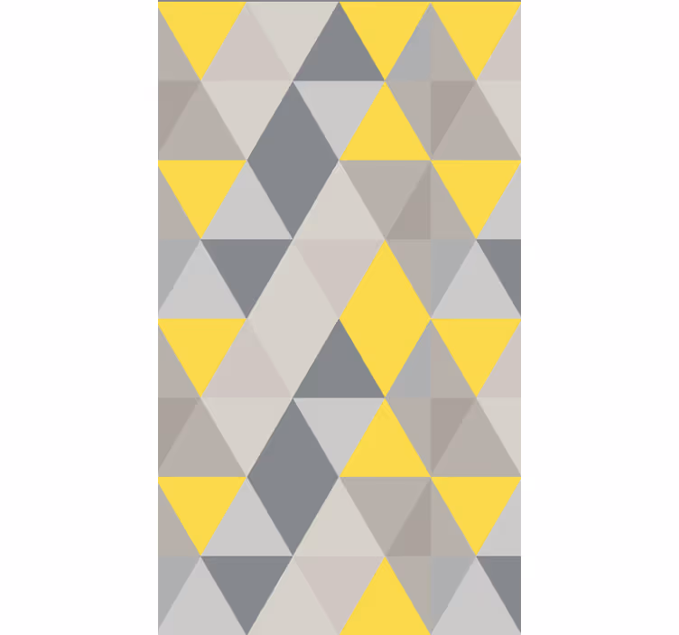Tapet kontor pantone trekanter - TenStickers