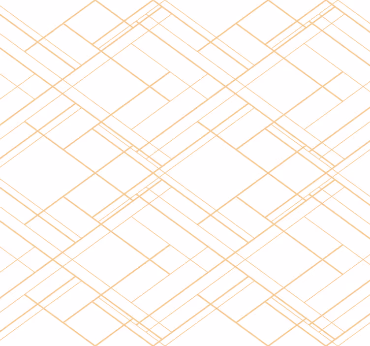 Tapet kontor geometriske linjer minimalistisk mønster - TenStickers