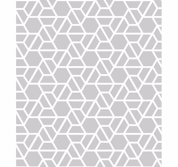 Geometrisk tapet geometrisk gitterdesign - TenStickers