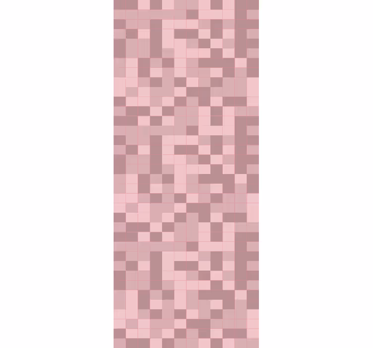 Geometrisk tapet pixeliseret camouflage - TenStickers