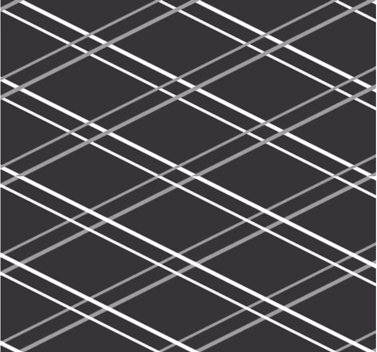 Geometrisk tapet med linjemønstre - TenStickers