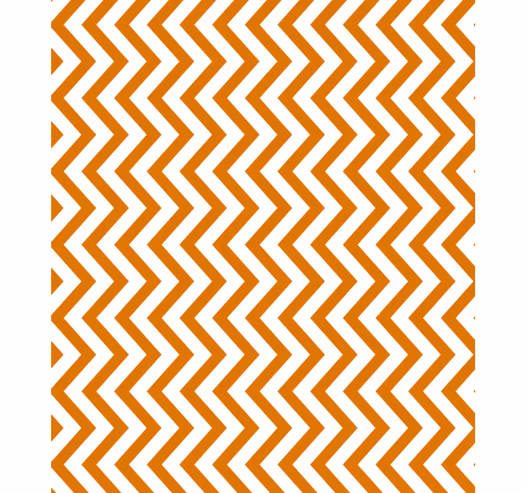 Geometrisk tapet chevron mønster charme - TenStickers