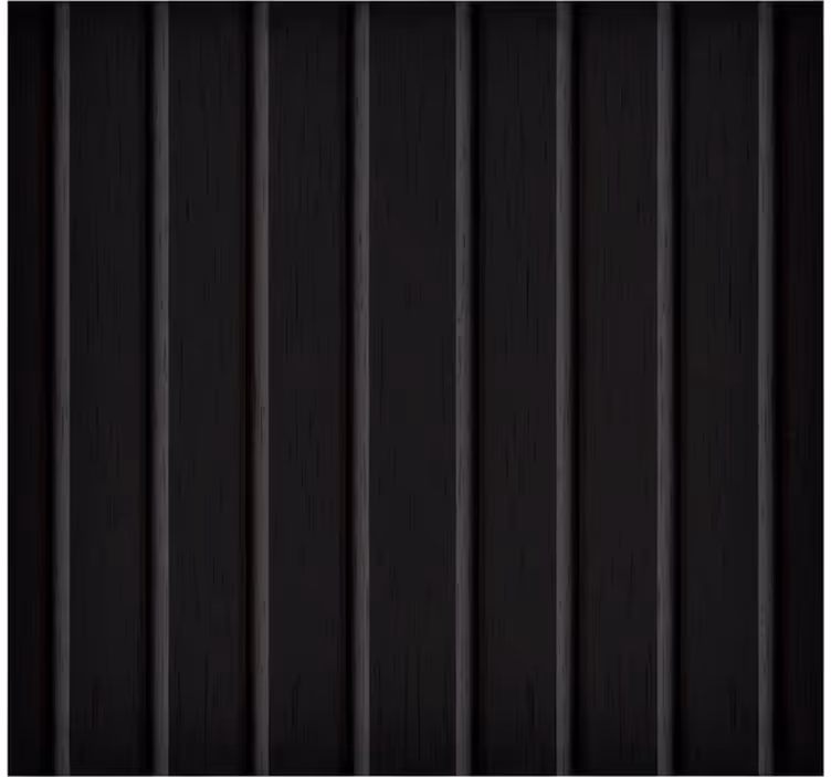 Tapet i stuen rustic black panel - TenStickers
