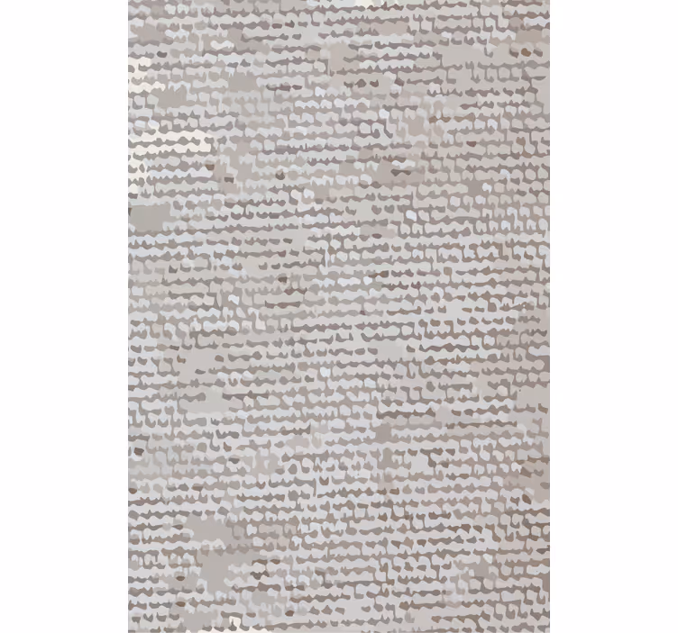 Tapet i stuen i hvid naturlig fiberimitation - TenStickers