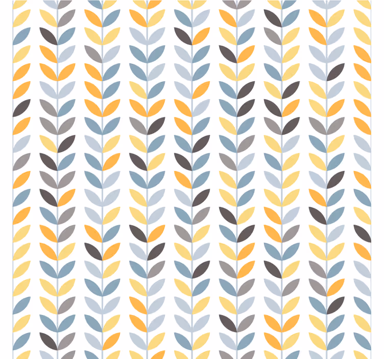 Nordisk tapet med nordiske motiver - TenStickers