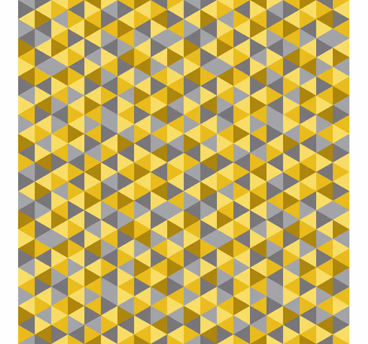 Nordisk tapet geometrisk i nordisk patone - TenStickers