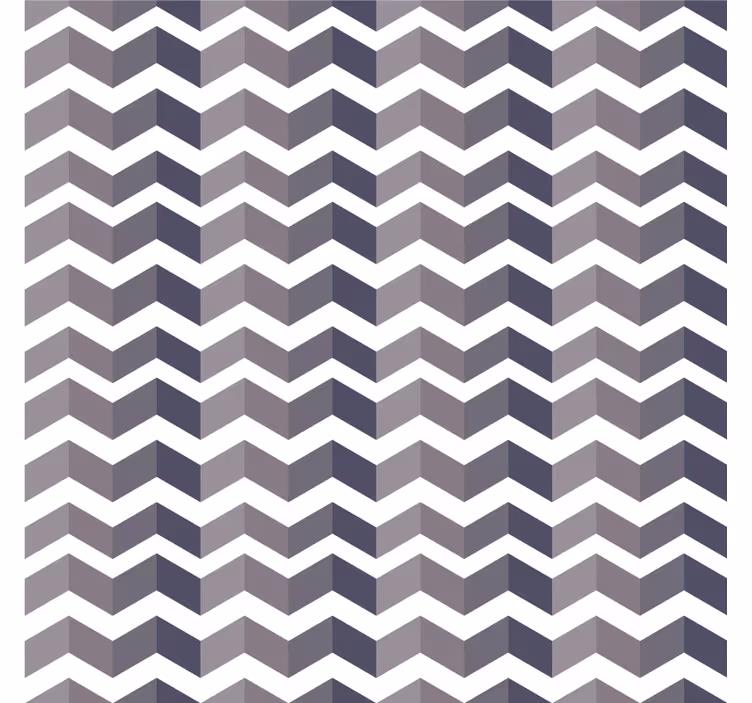 Geometrisk tapet chevron stil arrangement - TenStickers