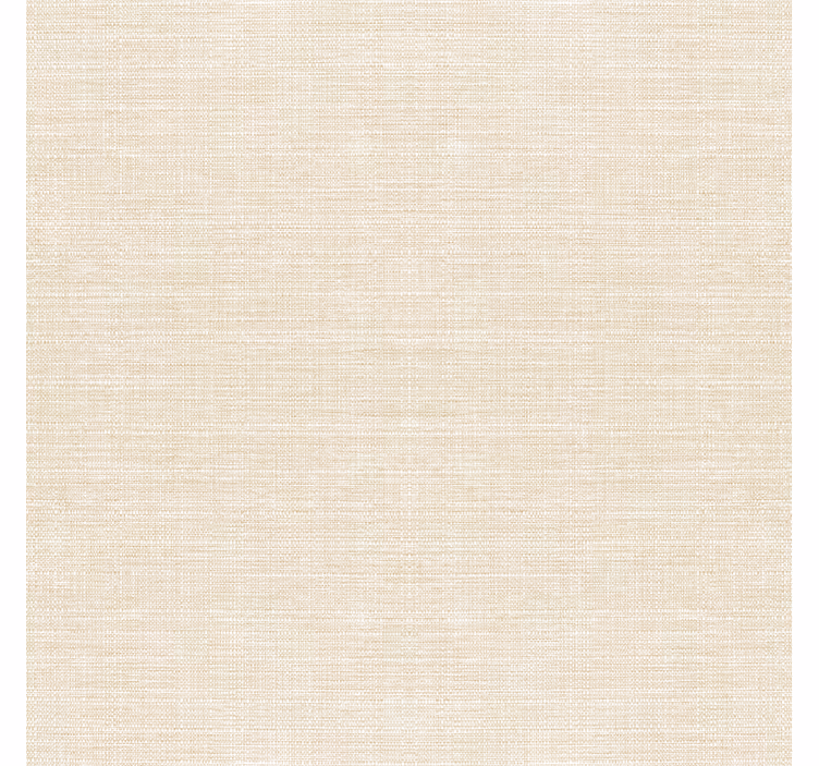 Tapet i stuen i tyndt jute beige mønster - TenStickers