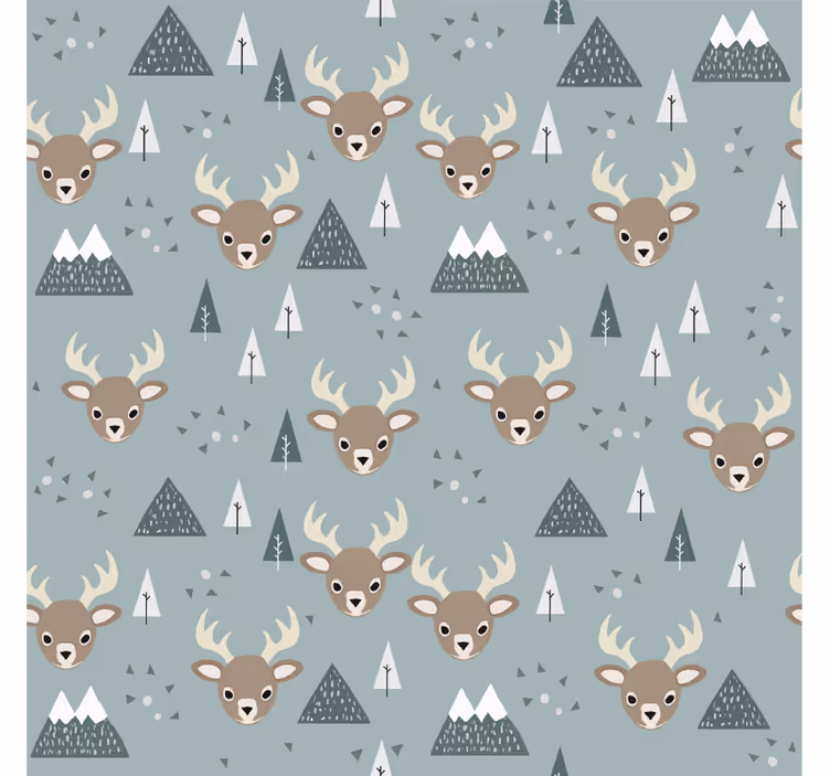 Tapet børneværelset nordic kær design - TenStickers