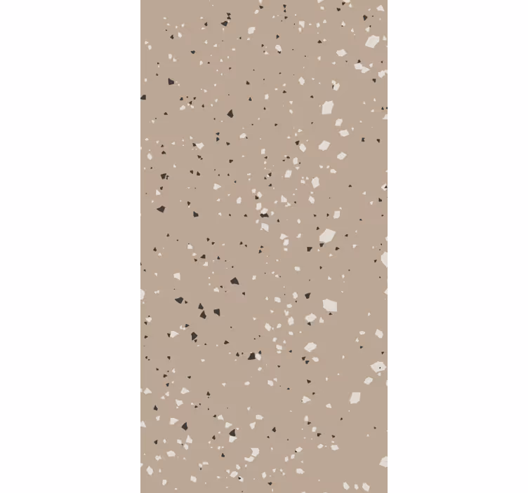 Tapet køkken beige terrazzo tekstur - TenStickers