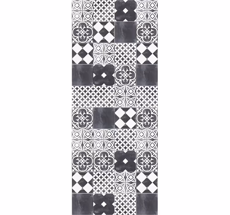Tapet køkken cement ardesia - TenStickers