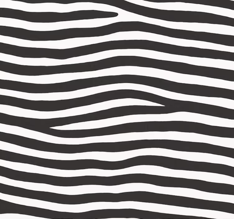 Tapet til soveværelse zebra print tekstur - TenStickers