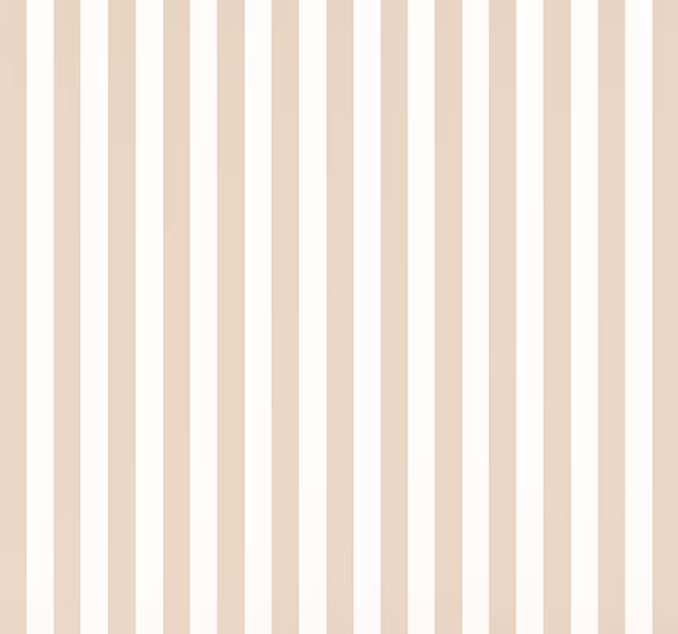 Tapet i stuen beige stribet tapet - TenStickers
