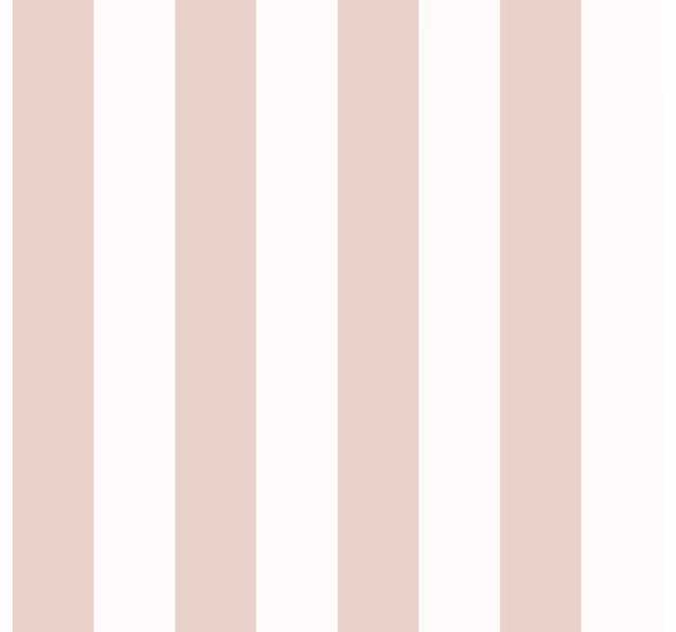 Tapet i stuen pink og hvide striber - TenStickers