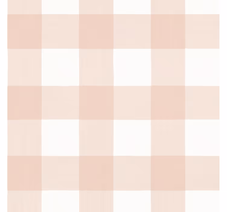 Tapet børneværelset i pink ternet mønster - TenStickers