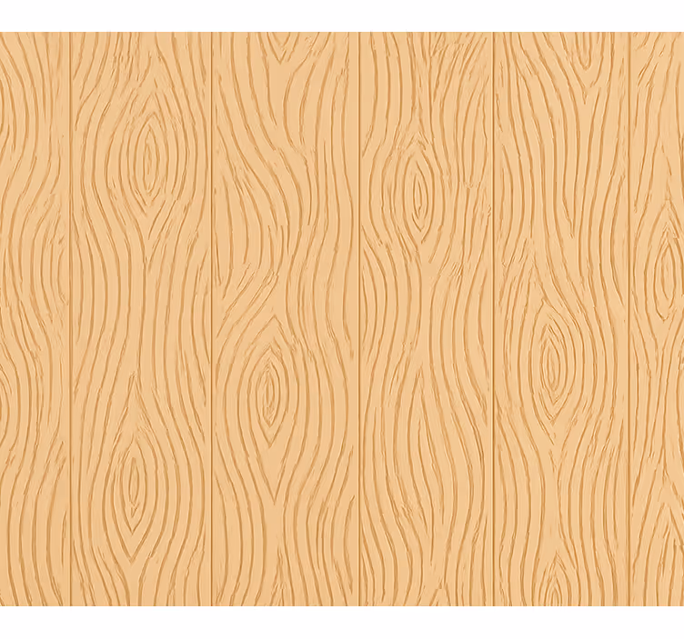 Natural wood tapet i stuen - TenStickers