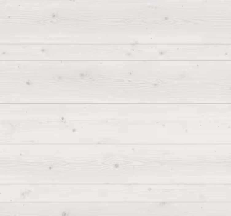 Tapet i stuen rustic hvidt træ - TenStickers