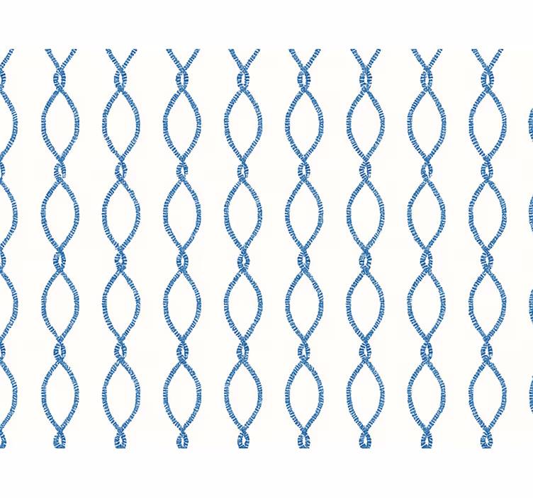 Tapet i stuen elegant blå design - TenStickers