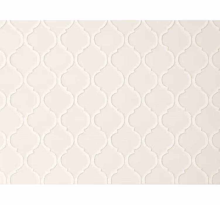 Tapet i stuen elegant off-white minimalistisk design - TenStickers