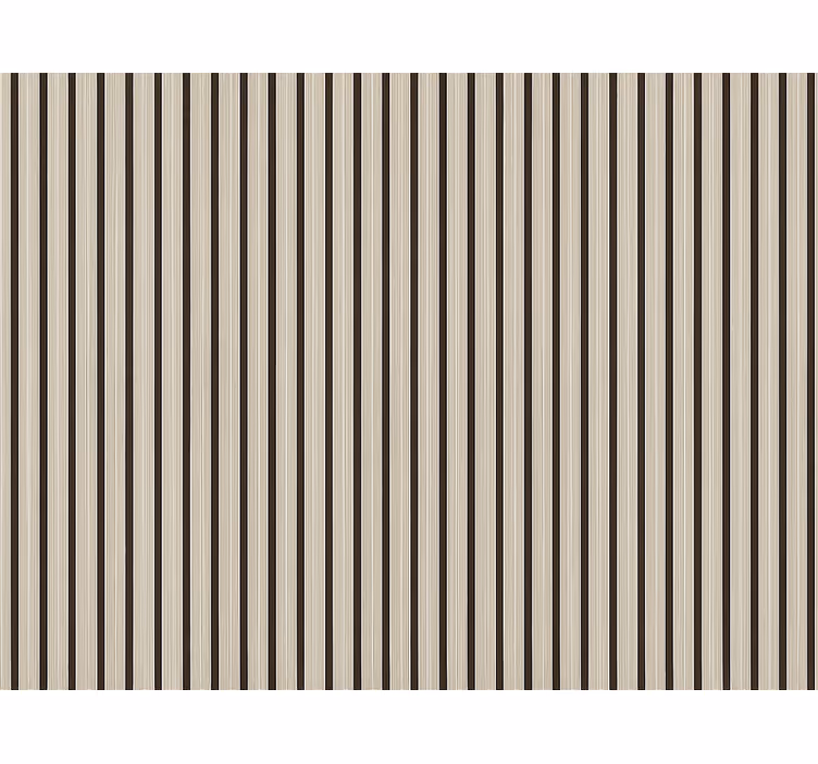 Tapet i stuen beige og sort træ - TenStickers