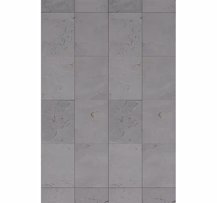 Tapet til soveværelse beton collage - TenStickers