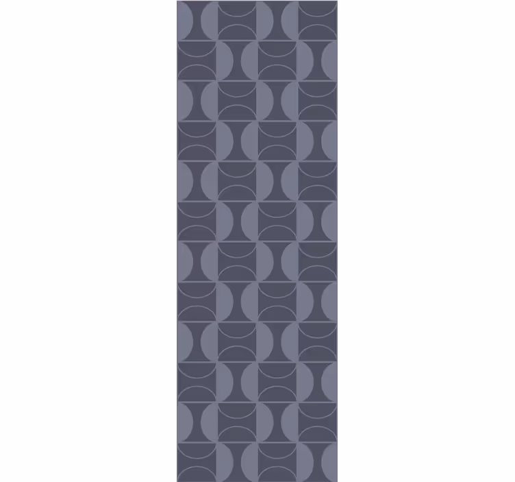 Tapet til soveværelse blåt design med japandi stil - TenStickers