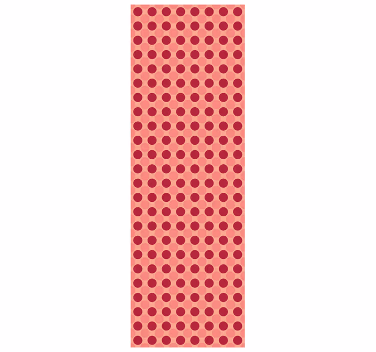 Tapet til soveværelse med geometrisk dots mønster - TenStickers