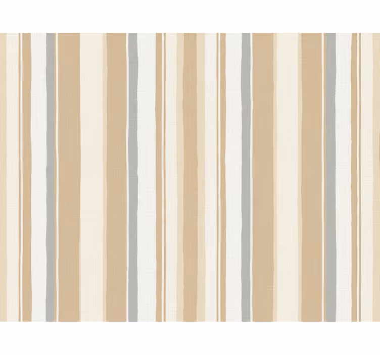 Vertikal tapet i landlig hvid beige - TenStickers