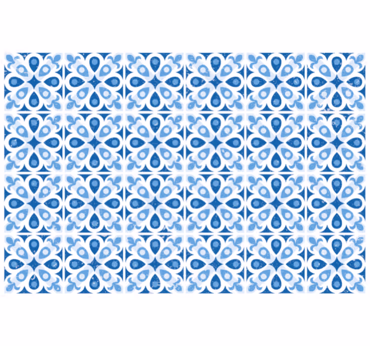 Blå tapet waterhouse blue - TenStickers