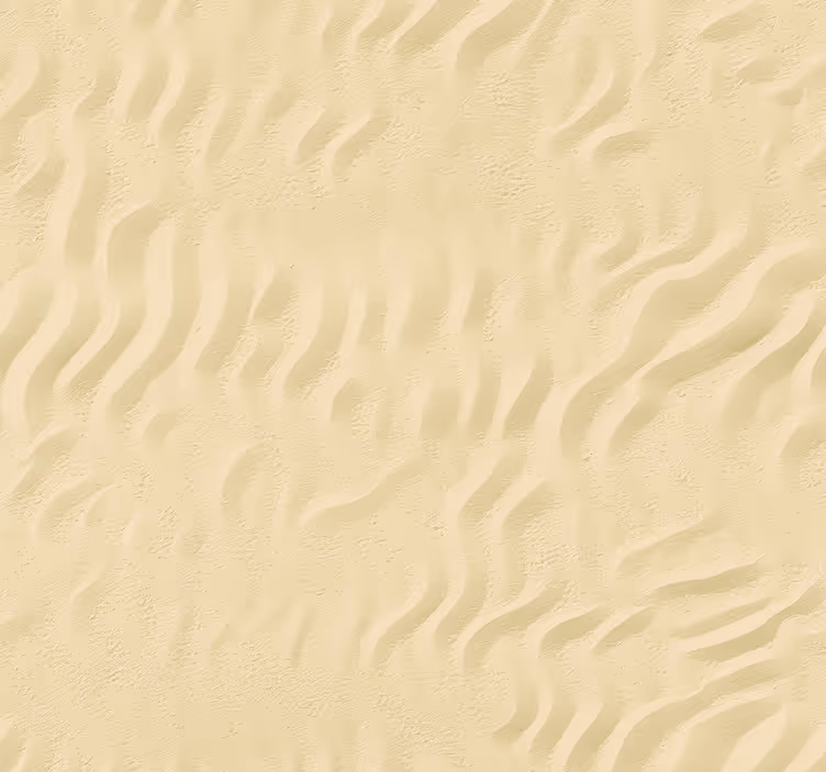 Beige tapet med sandtekstur - TenStickers