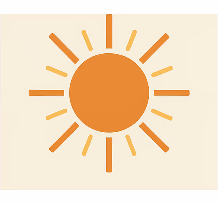 Terracotta tapet sol filat - TenStickers