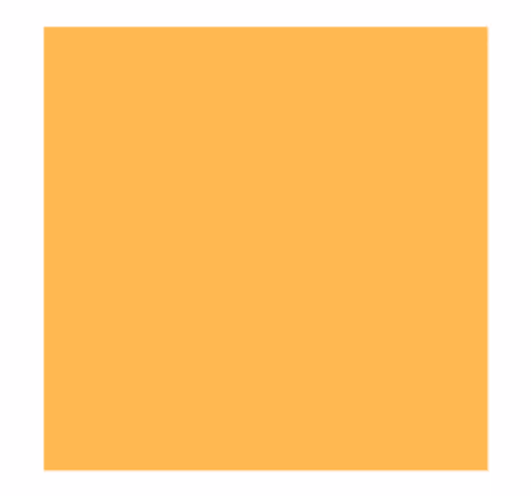 Terracotta tapet i bananfarver - TenStickers