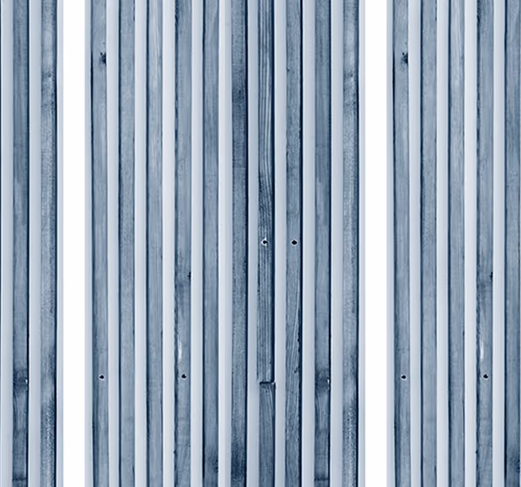 Træ tekstur tapet grå træ effekt - TenStickers