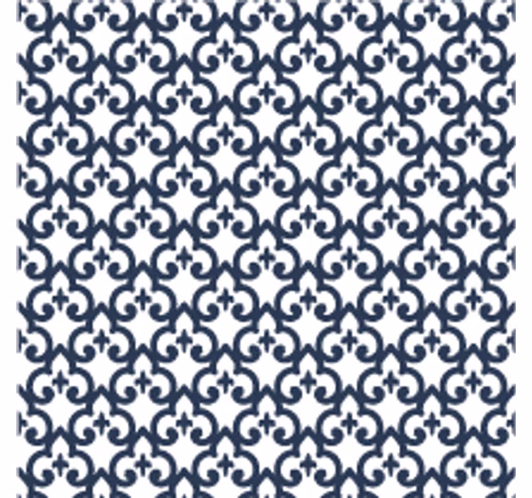 Flise tapet, marokkanske ornamenter - TenStickers