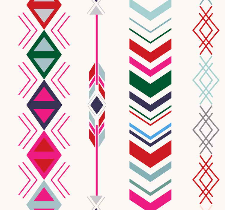 Moderne tapet pastel pile - TenStickers