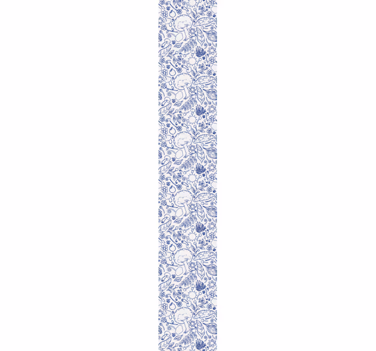 Tapet natur forskellige planter - TenStickers
